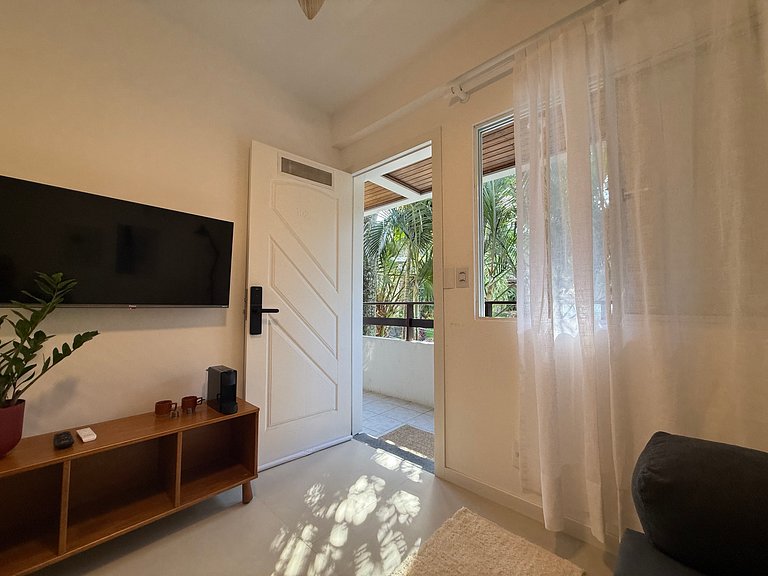 Apt 3 min do Canto das Pedras Canasvieiras C01