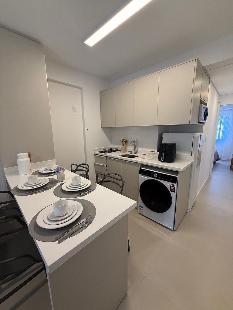 Apt 3 min do Canto das Pedras Canasvieiras C01