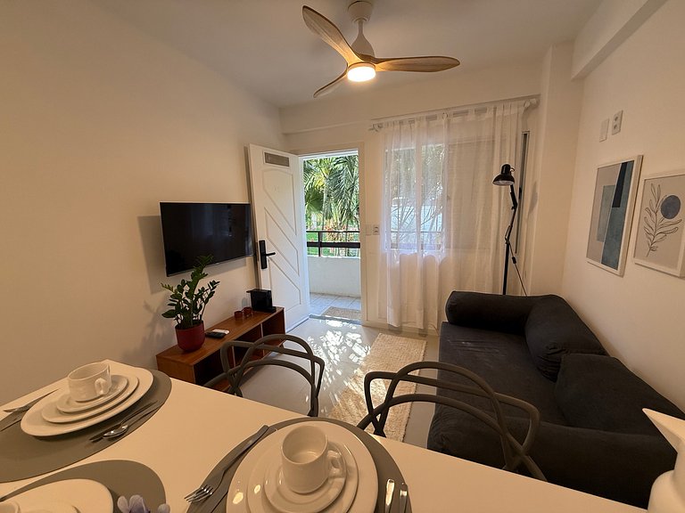 Apt 3 min do Canto das Pedras Canasvieiras C01