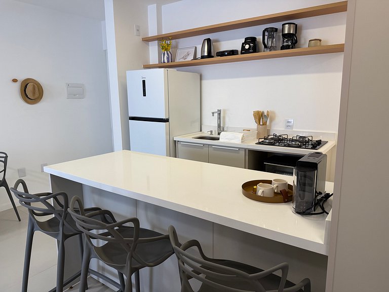 2 quartos 100m da praia centrinho dos Ingleses