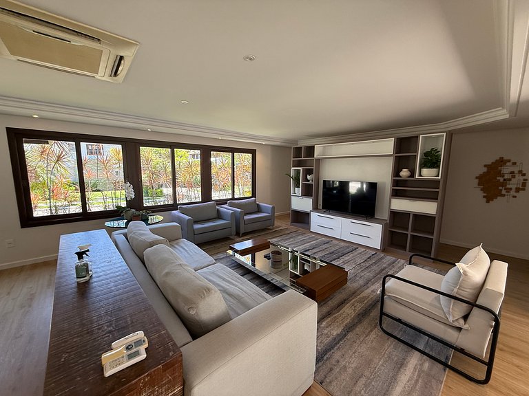 4 suítes Jurerê Internacional 170m da praia